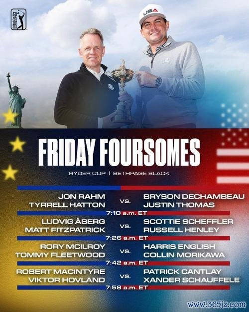 LIV球星德尚博拉姆首发 莱德杯二球赛布阵玄机何在？